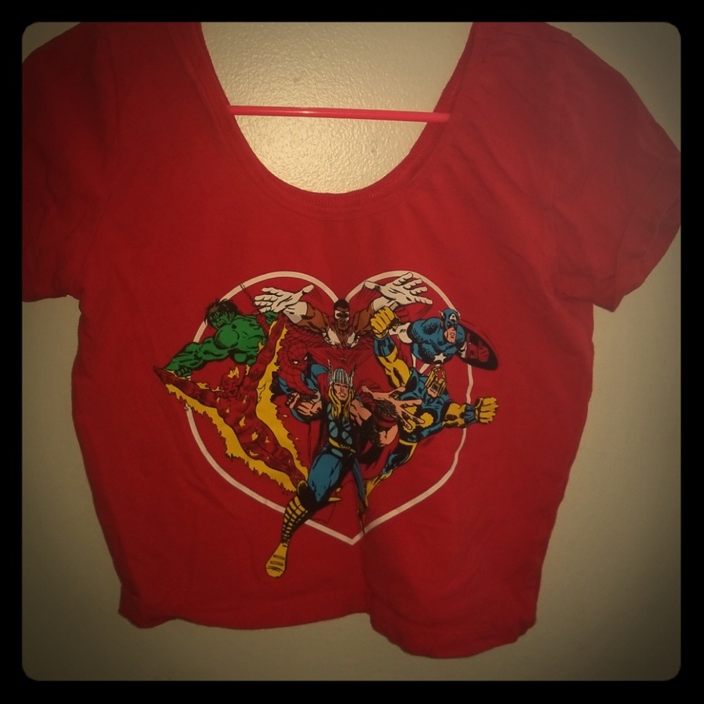 Marvel Studios crop top